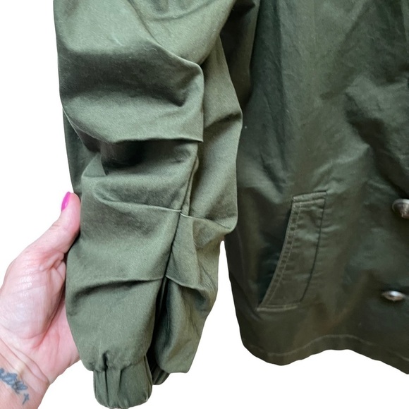 Cabi Expedition Jacket‎ Olive Green Double Breasted Casual Military Size S - Picture 4 of 5